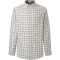 Pepe Jeans Pepe Jeanstil mænd. PM308194 Skjorte Castor grå (XXL), Casual, Bomuld, Polyester, Lange ærmer