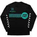 Radio Checker T-shirt Med Lange ærmer