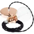 Creative Cables Tc04 Diy 50 Cm Hængende Lampe Pendel Til Lampeskærm
