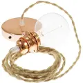 Creative Cables Tn06 50 Cm Hængende Lampe Pendel Til Lampeskærm