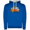 Kruskis Surf Hippie Van Surf Two-colour Hættetrøje