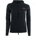 iON Wetshirt Hood Dame Rash Guard Med Lange ærmer