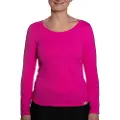 IQ-UV Uv Wave O Neck Dame Rash Guard Med Lange ærmer