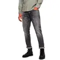 G-Star G-Startil mænd. 51003-C293-B466 Jeans 3301 Regular Tapered grå (35/36), Casual, Bomuld, Denim