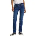 Pepe Jeans Pepe Jeanstil kvinder. PL204159XV2 Jeans Gen mørkeblå (32/32), Casual, Bomuld, Denim, Bæredygtig