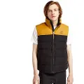 Timberland Timberlandtil mænd. TB0A22XMP571 Polstret, vandtæt og slidstærk Welch Mountain polstret gilet sort, gul (3XL), Casual, Bomuld