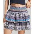 Superdry Vintage Tiered Mini Nederdel