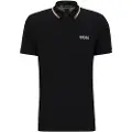 Hugo Boss BOSStil mænd. 50469094 Paddy Pro poloshirt sort (XL), Casual, Bomuld, Korte ærmer