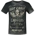 West Coast Choppers Ride Hard Sucker Vintage T-shirt Med Korte ærmer