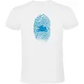 Kruskis Motorbiker Fingerprint T-shirt Med Korte ærmer