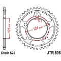 JT Sprockets 525 Jtr898.42 Steel Bagtandhjul