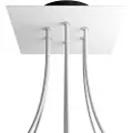 Creative Cables Krovnq206f102 Rose-one Square Matte White Rose Kit