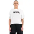 New Balance Relentless Heathertech Cropped T-shirt Med Korte ærmer
