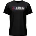 Shot Gradient T-shirt Med Korte ærmer