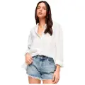 Superdry Studios Casual Linen Skjorte Med Lange ærmer