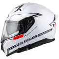 Nzi Go Rider Stream Solid Fullface-hjelm