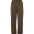 Pepe Jeans Pepe Jeanstil kvinder. PL211697 Grønne Tina-bukser (24/30), Casual, Bomuld