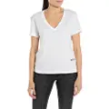 Replay W3084a.000.20994 Kortærmet V-hals T-shirt