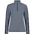 CMP Printed Sweat 32l0336 Fleecejakke Med Halv Lynlås