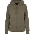 Build Your Brand Basic Sweatshirt Med Lynlås