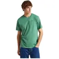 Pepe Jeans Pepe Jeanstil mænd. PM508664 Jacko T-shirt grøn (L), Casual, Bomuld, Korte ærmer, Bæredygtig