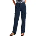 Pepe Jeans Pepe Jeanstil kvinder. PL211731 Tiara-bukser navy (S), Casual, Bomuld, Blå