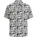 Jack & Jones Luke Party Aop Plus Size Kortærmet Skjorte