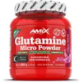 Amix Glutamin Mikropulver Aminosyrer Vilde Bær 360g