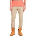 Timberland Timberlandtil mænd. TB0A2BYYDH41 Claremont beige twill-chino-bukser (42/34), Casual, Bomuld