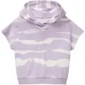 Tom Tailor 1031531 Cropped Oversized Kortærmet Hættetrøje