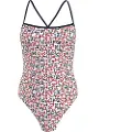 Tommy Hilfiger Straight Neck One Piece Print Badetøj