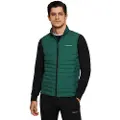 Hackett London Hackett Londontil mænd. HM403126 Vest Hs Vortex Gilet grøn (XL), Casual, Polyester
