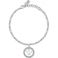 La Petite Story Love Br Ss Crystal Hoop Heart 16+3 Cm Armbånd