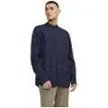 Jack & Jones Summer Band Linen Skjorte Med Lange ærmer