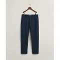 Gant Ganttil mænd. 1505250 Regular Fit Tech Prep chino-bukser navy (34/36), Casual, Bomuld, Økologisk bomuld