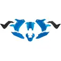 Rtech T7 Revolution Yamaha Tenere 700 (2019-2024) R-kitt70-gbl-224 Plastikkit