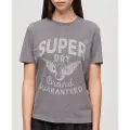 Superdry Archive Kiss Print Relaxed T-shirt Med Korte ærmer