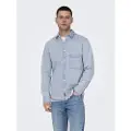 Only & Sons Benny Reg Chambray Skjorte Med Lange ærmer