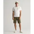 Gant Ganttil mænd. 205069 Relaxed Fit cargo shorts twill grøn (30), Casual, Bomuld