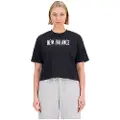 New Balance Relentless Heathertech Cropped T-shirt Med Korte ærmer