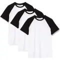 Build Your Brand By007a T-shirt Med Korte ærmer 3 Enheder