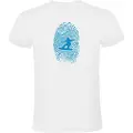 Kruskis Snowboarder Fingerprint T-shirt Med Korte ærmer