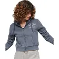 Superdry Athletic Essential Crop Sweatshirt Med Lynlås