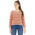 Pepe Jeans Pepe Jeanstil kvinder. PL702094 Rød Gala-trøje (XS), Casual, Bomuld, Lange ærmer