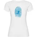 Kruskis Snowboarder Fingerprint T-shirt Med Korte ærmer