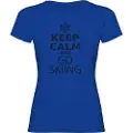 Kruskis Keep Calm And Go Skiing T-shirt Med Korte ærmer