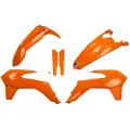 Ufo Ktm Exc/exc-f 2014-2016 Ktkit516f-127 Fork Protectors & Plastikkit