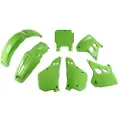 Ufo Kawasaki Kx 250 1990-1991 Kakit188f-026 Fork Protectors & Plastikkit