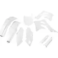 Ufo Kawasaki Kxf 450 2012-2012 Kakit217f-047 Fork Protectors & Plastikkit