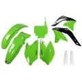 Ufo Kawasaki Kxf 250 2006-2006 Kakit204f-026 Fork Protectors & Plastikkit